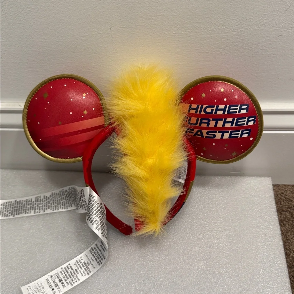 Disney Captain Marvel Kids Headband ears NWT